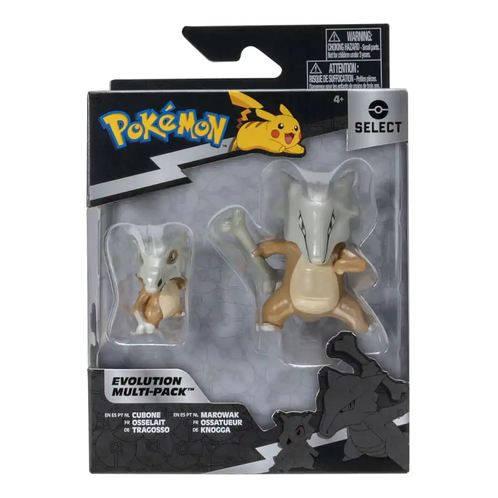Pokemon: Evolution Select akčné figúrky 2-balenie Cubone, Marowak produktová fotografia