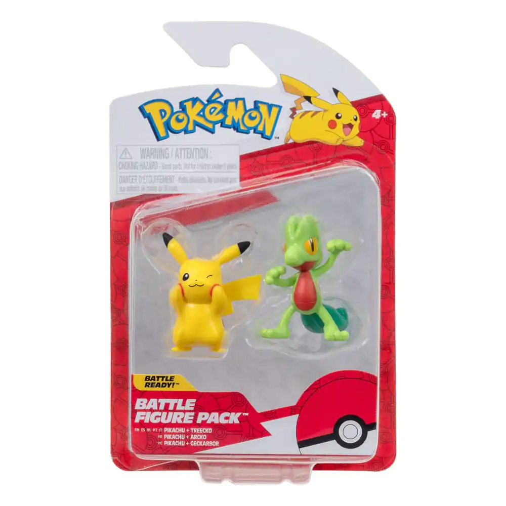 Pokémon First Partner Battle Figure Set Figurky 2 balenia Treecko & Pikachu #8 termékfotó