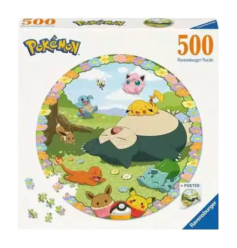 Pokémon kolesové puzzle kvietkovaný Pokémon (500 kusov) termékfotó