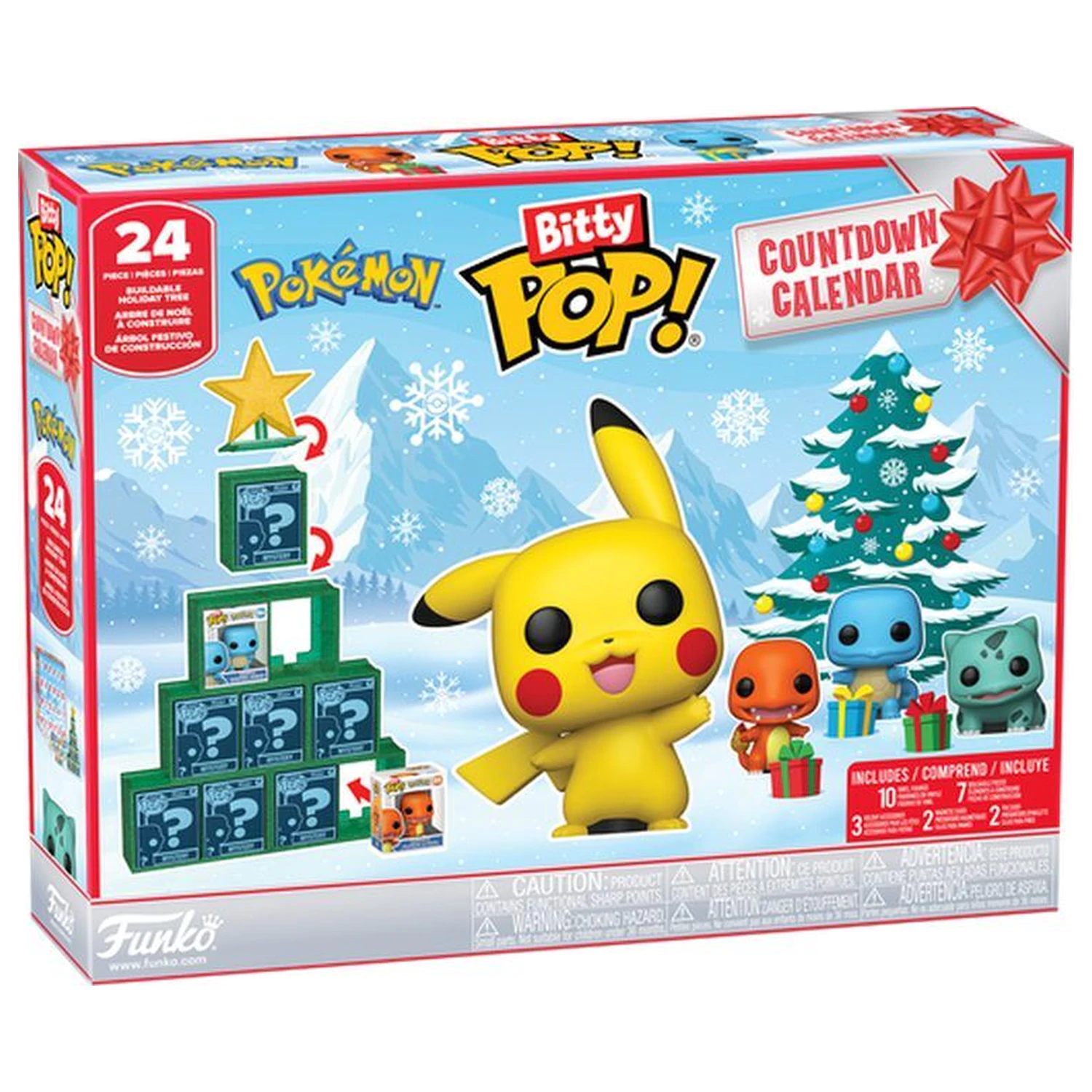 Funko Bitty Pop adventný kalendár Pokemon produktová fotografia