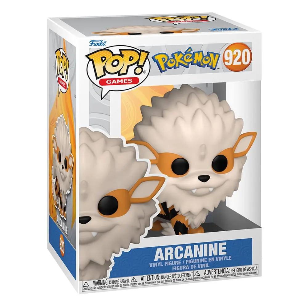 Pokemon POP! Games vinylová figúrka Arcanine (EMEA) 9 cm produktová fotografia