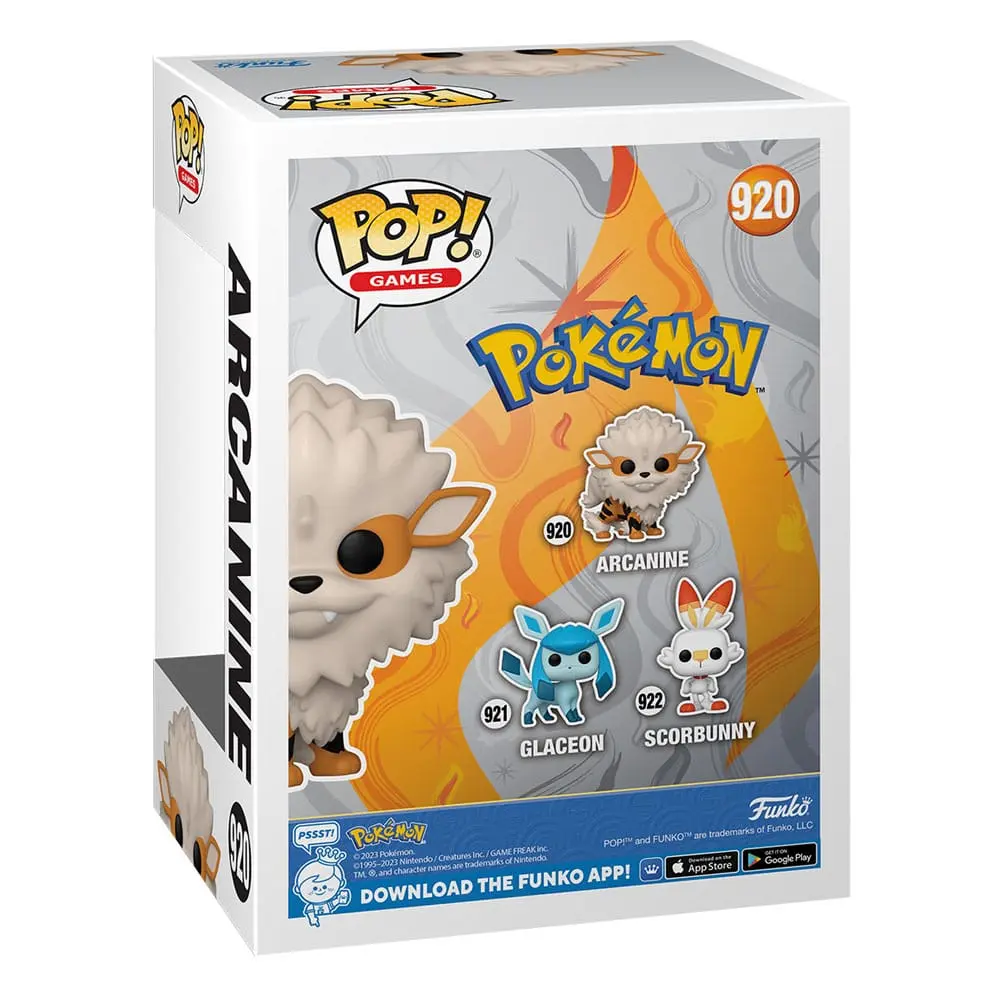 Pokemon POP! Games vinylová figúrka Arcanine (EMEA) 9 cm produktová fotografia