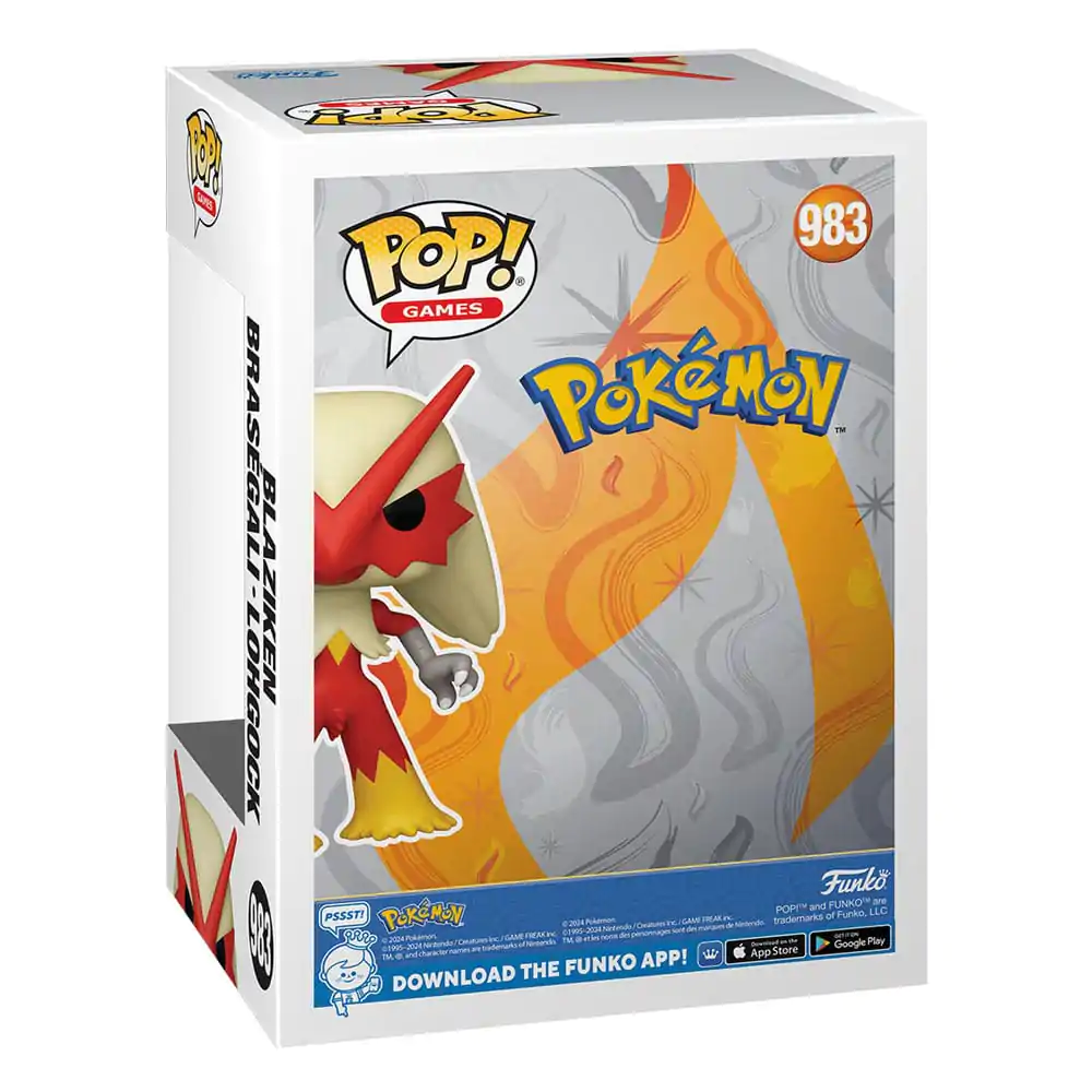 Pokemon Funko POP! Games Vinyl Figúrka Blaziken(EMEA) 9 cm termékfotó