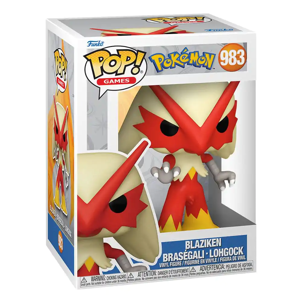 Pokemon Funko POP! Games Vinyl Figúrka Blaziken(EMEA) 9 cm termékfotó