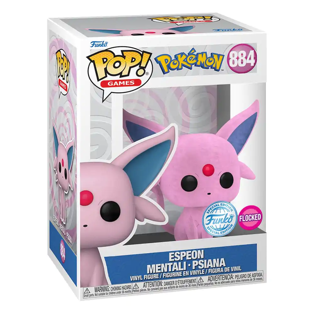 Pokemon Funko POP! Games Vinylová figúrka Flocked Espeon 9 cm produktová fotografia