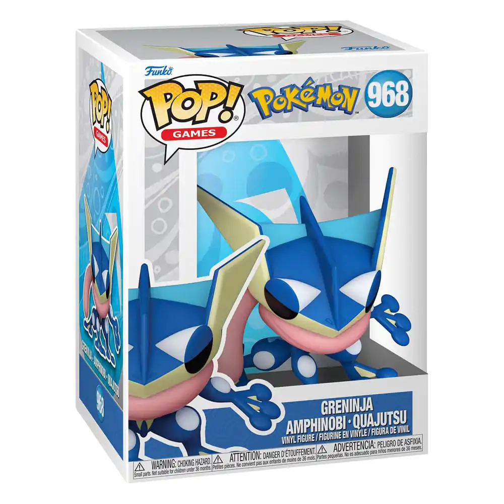 Pokémon Funko POP! Games Vinyl figúrka Greninja (EMEA) 9 cm termékfotó