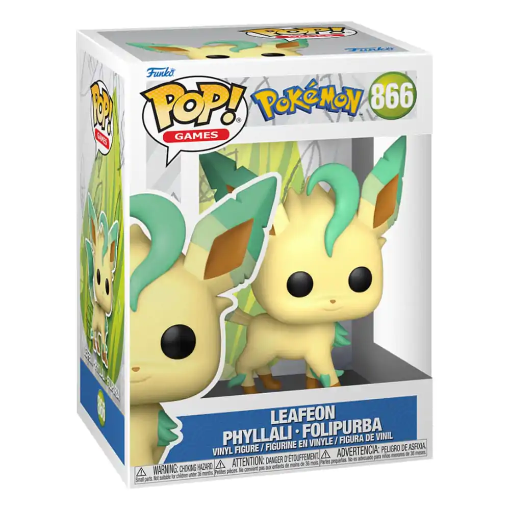 Pokemon POP! Games Vinylová figúrka Leafeon (EMEA) 9 cm produktová fotografia