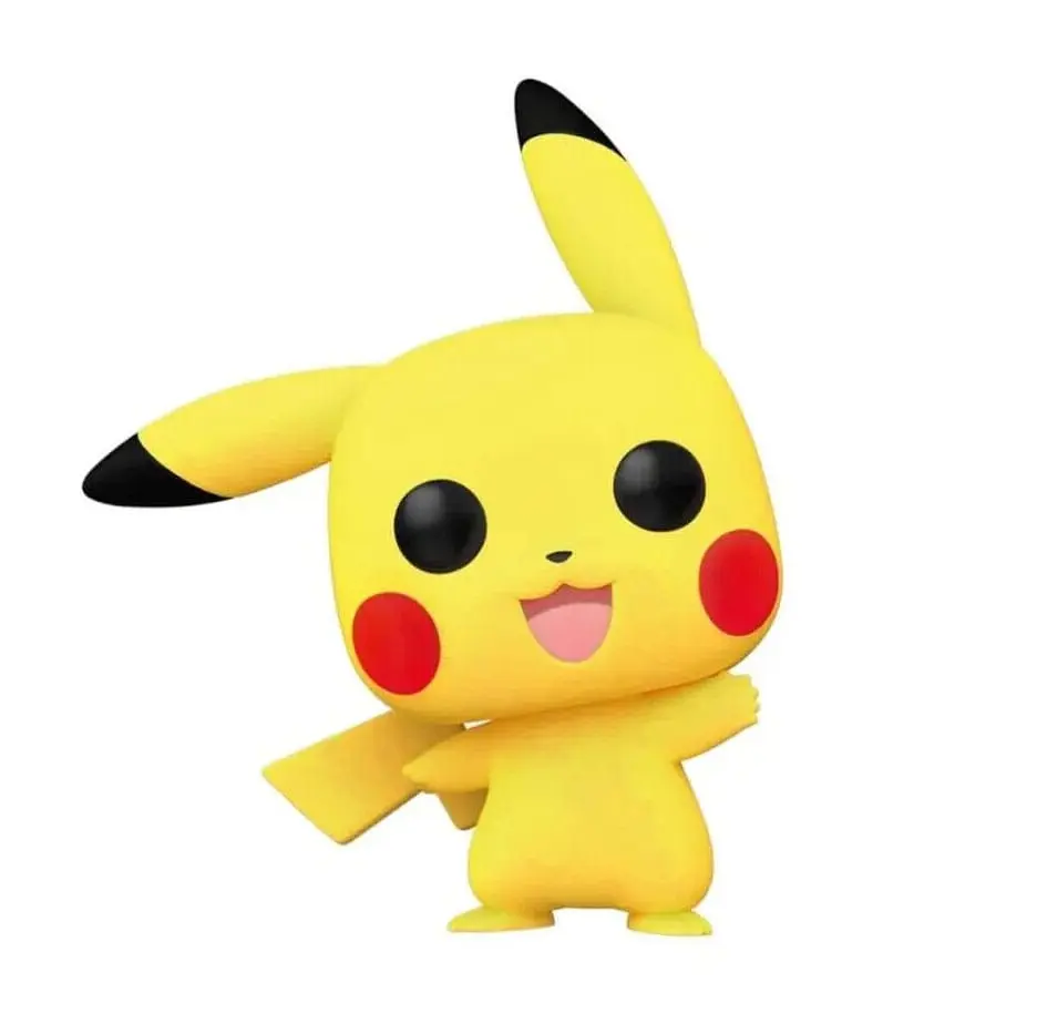 Pokémon POP! Games Vinylová figúrka Pikachu mávajúci (Flocked) 9 cm produktová fotografia