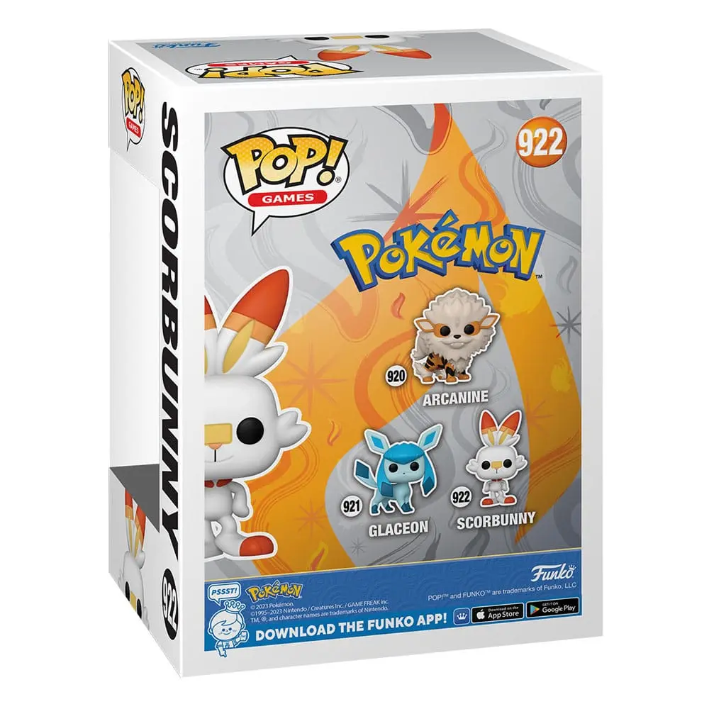 Pokemon POP! Games vinylová figúrka Scorbunny (EMEA) 9 cm produktová fotografia