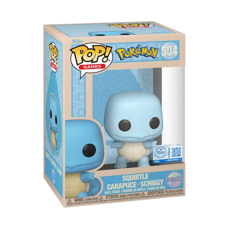 Pokemon Funko POP! Games Vinylová figúrka Squirtle (SftClr) 9 cm produktová fotografia