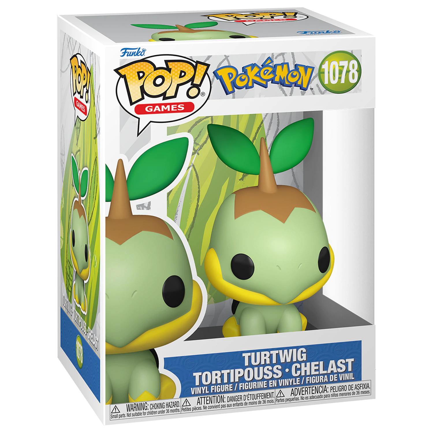 Pokemon Funko POP! Games Vinylová figúrka Turtwig 9 cm produktová fotografia