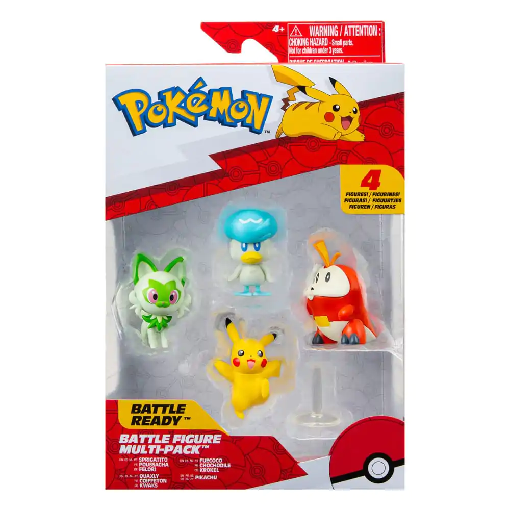 Pokémon Gen IX Battle Figure Set so súpravou 4 figúrok termékfotó