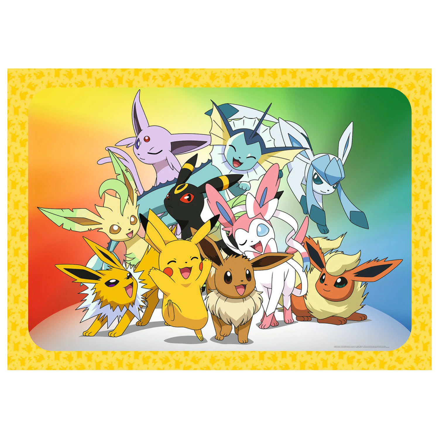 Pokemon Giant puzzle 125 kusov produktová fotografia