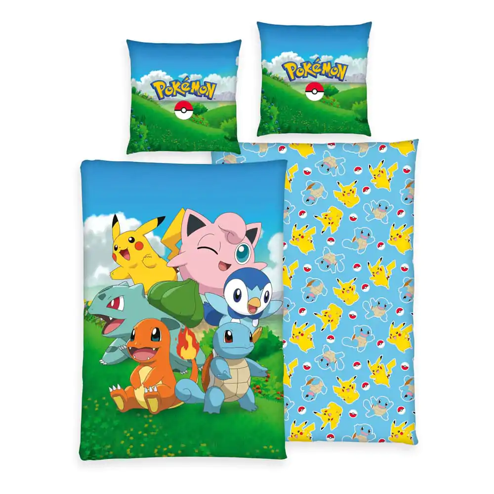 Pokemon Duvet Set Group A 135 x 200 cm / 80 x 80 cm termékfotó