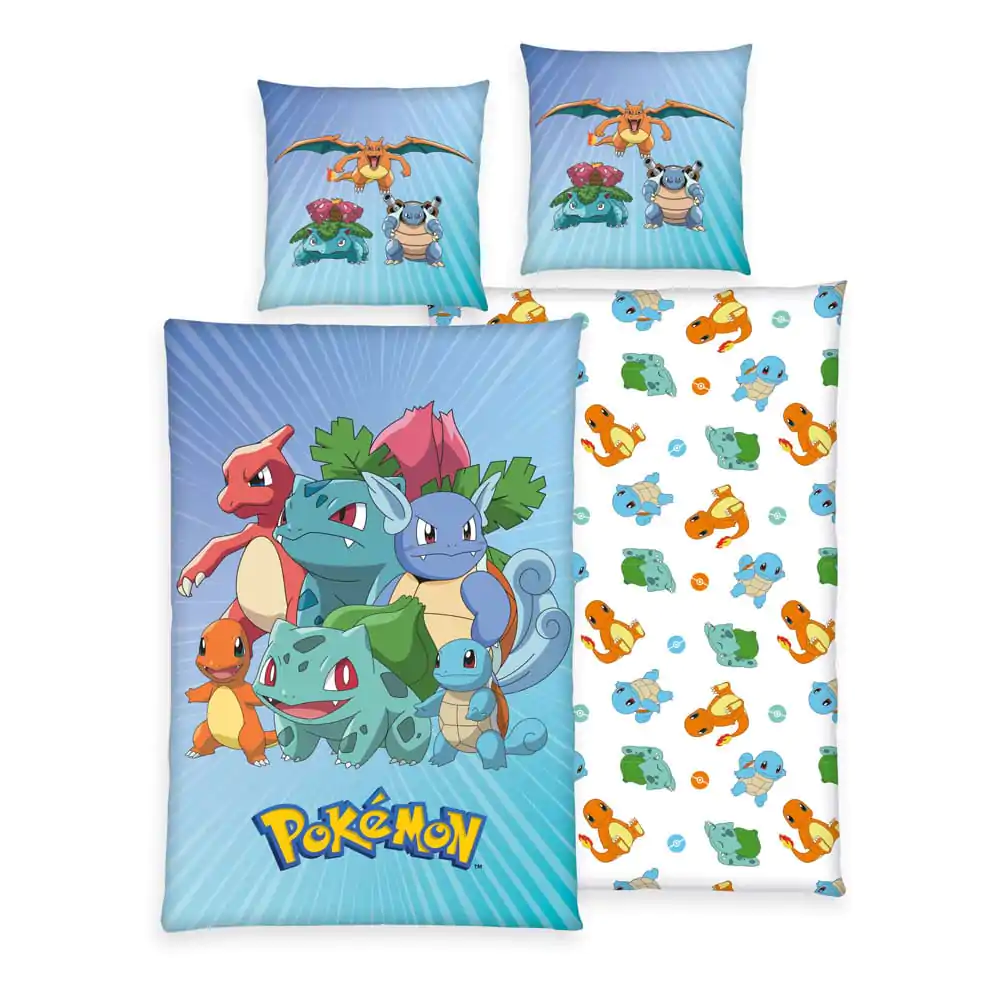 Pokémon súprava posteľnej bielizne Skupina B 135 x 200 cm / 80 x 80 cm termékfotó