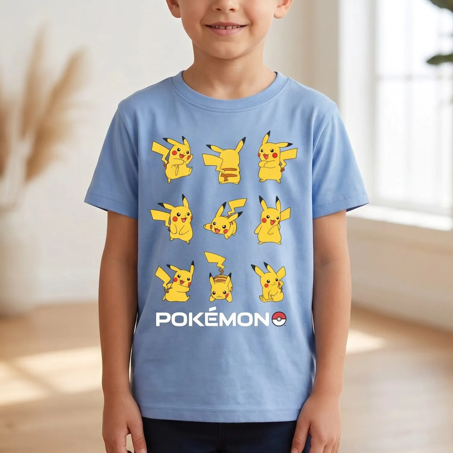 Pokemon detské tričko produktová fotografia