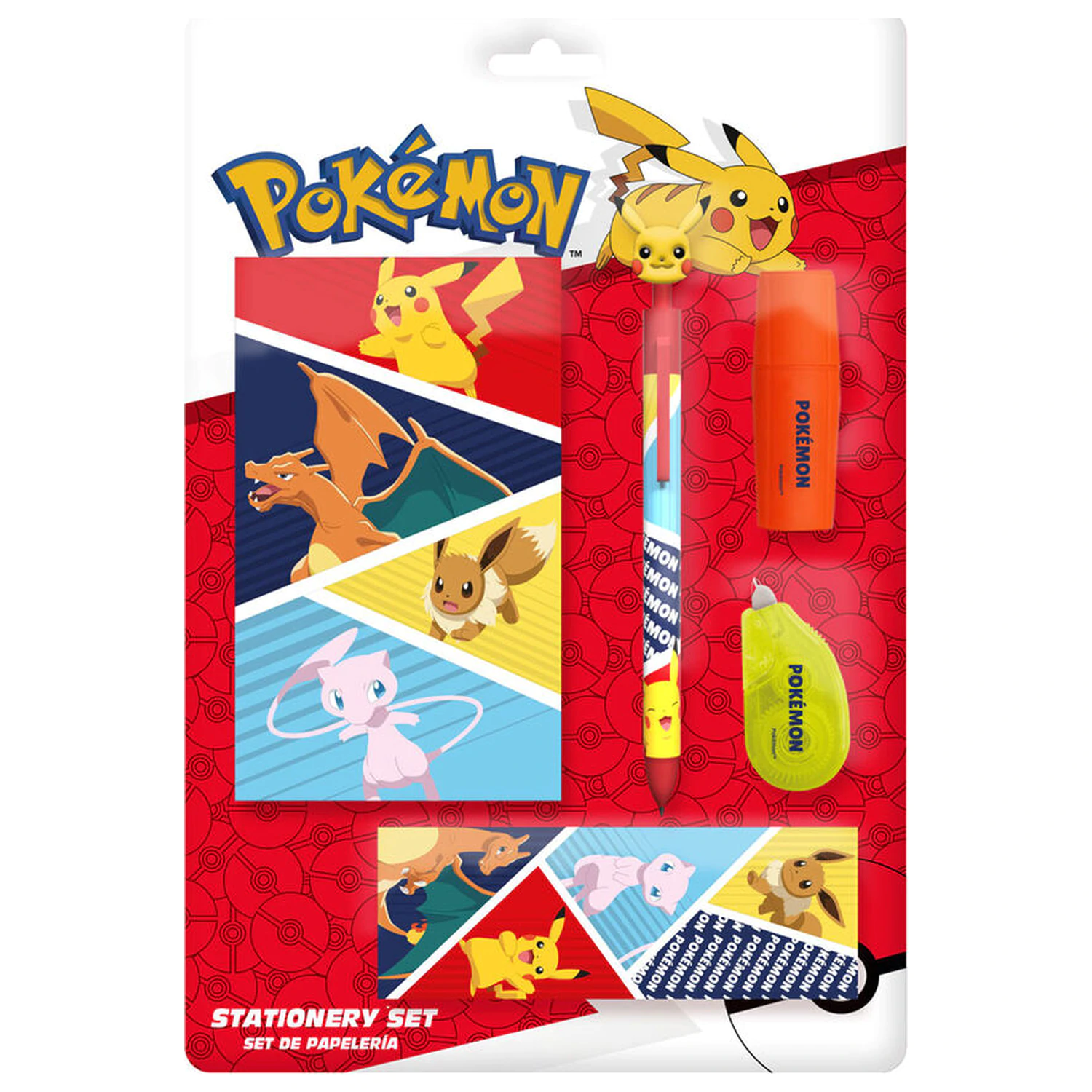 Pokemon súprava písacích potrieb produktová fotografia