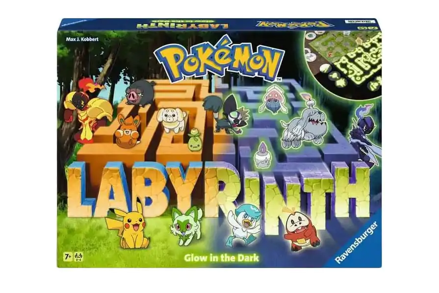 Spoločenská hra Pokémon Labyrinth Glow in the Dark termékfotó