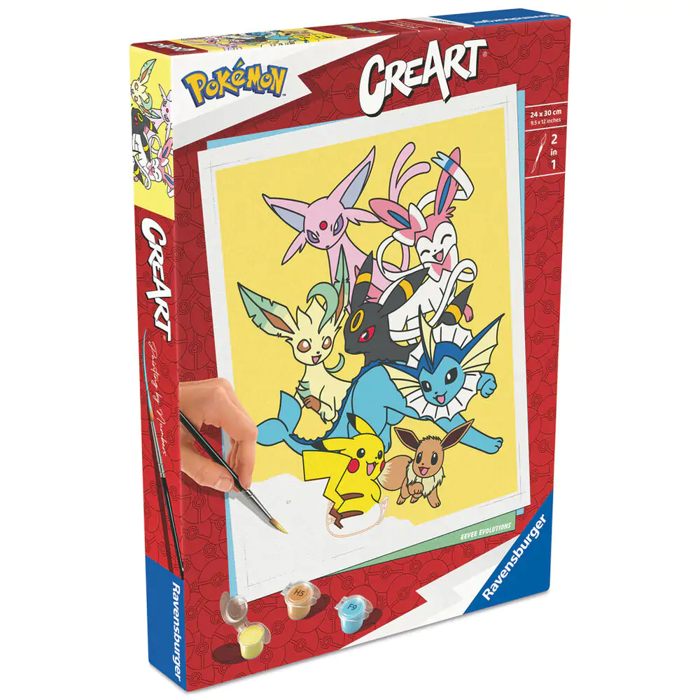 Pokemon Legendary adult CreArt Maliarska sada produktová fotografia