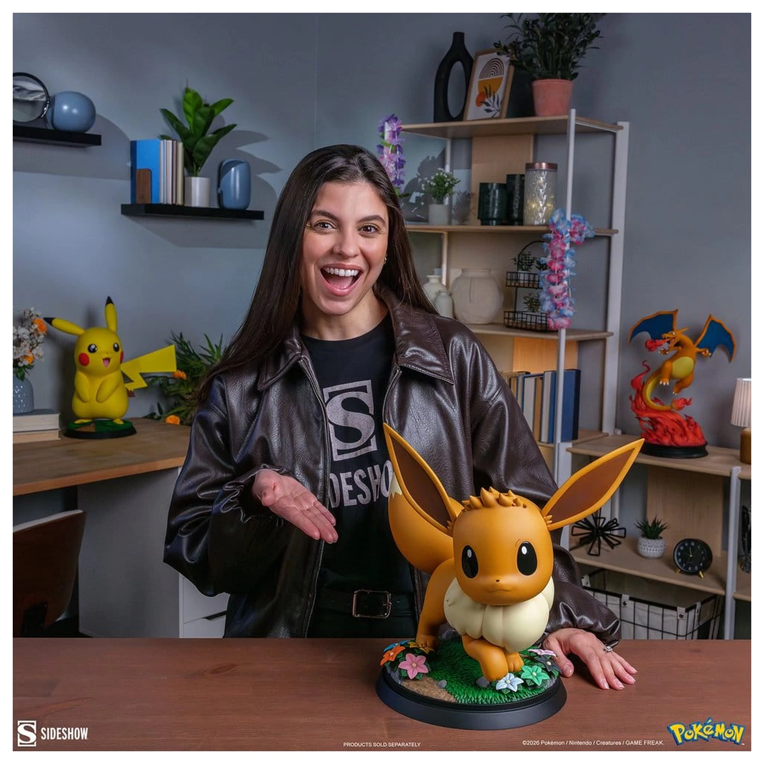 Pokémon figura v životnej veľkosti Eevee 34 cm produktová fotografia