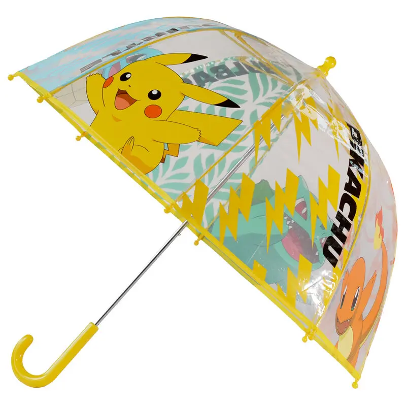 Pokemon manuálny transparentný bublinový dáždnik 48 cm produktová fotografia