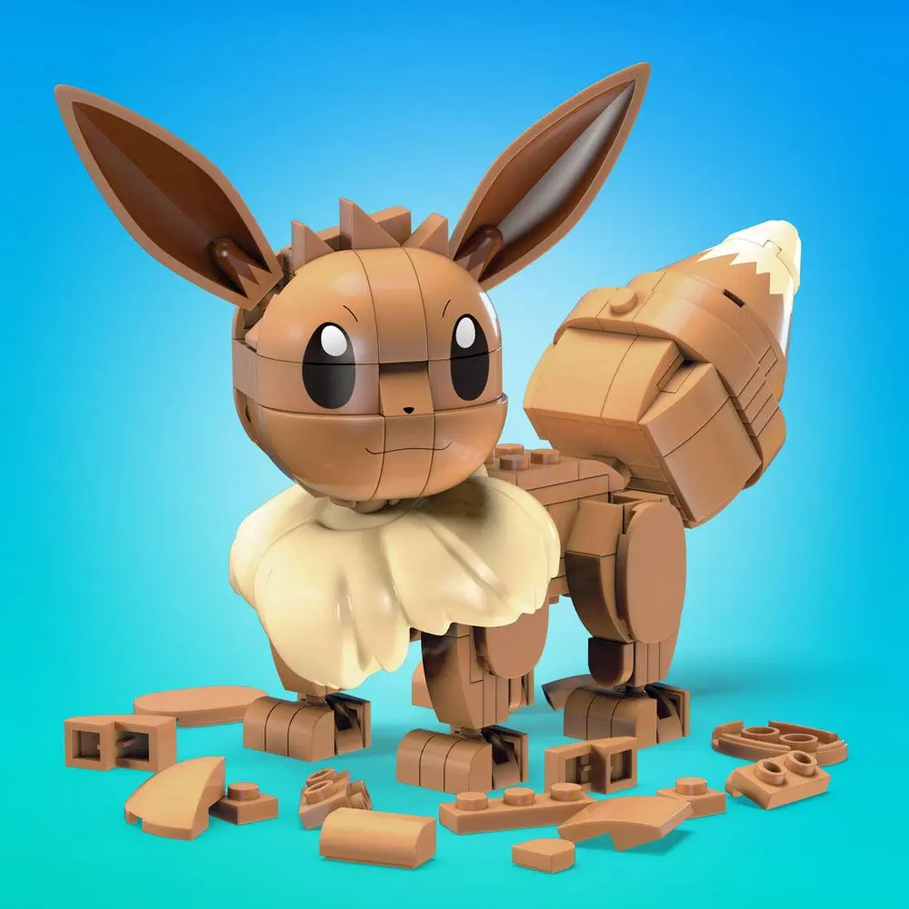 Pokémon Mega Construx stavebnica Build &amp; Show Eevee 13 cm termékfotó