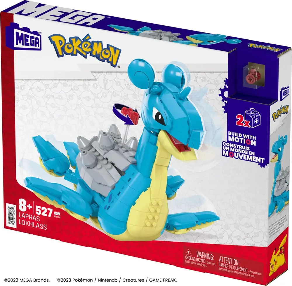 Pokémon Mega Construx stavebnica Lapras 19 cm termékfotó