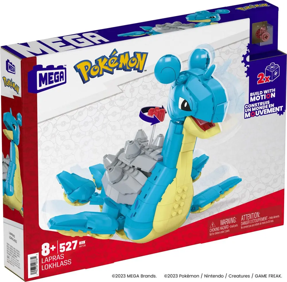 Pokémon Mega Construx stavebnica Lapras 19 cm termékfotó