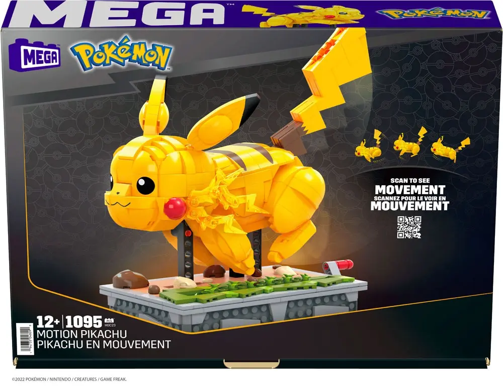 Pokémon Mega Construx stavebná sada Motion Pikachu termékfotó