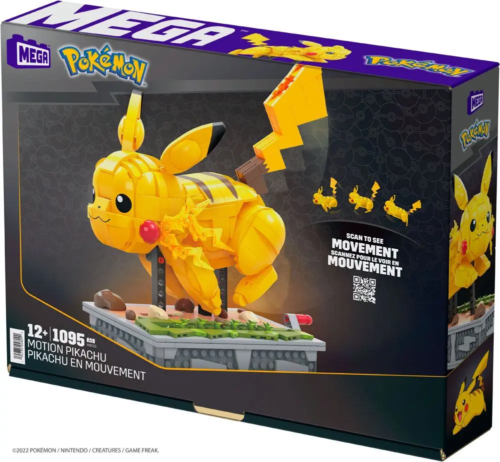 Pokémon Mega Construx stavebná sada Motion Pikachu termékfotó