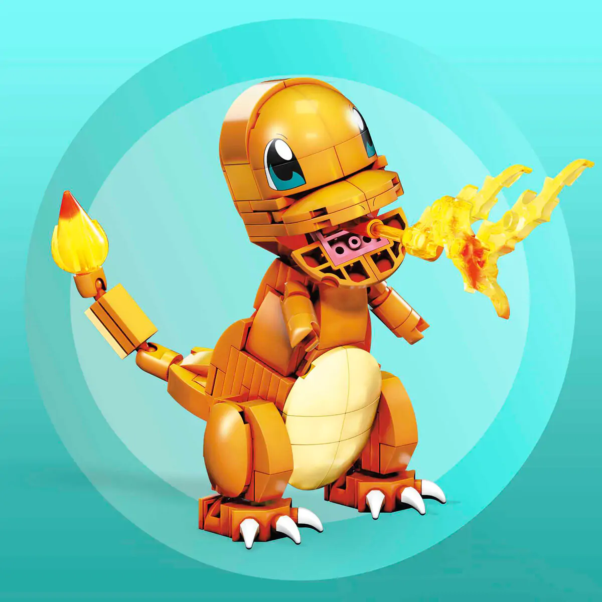 Pokémon Mega Construx Wonder Builders Construction Set Charmander 10 cm termékfotó