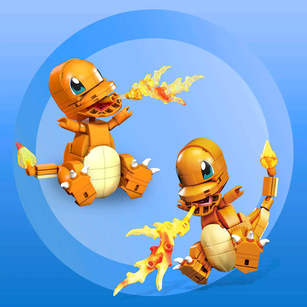 Pokémon Mega Construx Wonder Builders Construction Set Charmander 10 cm termékfotó