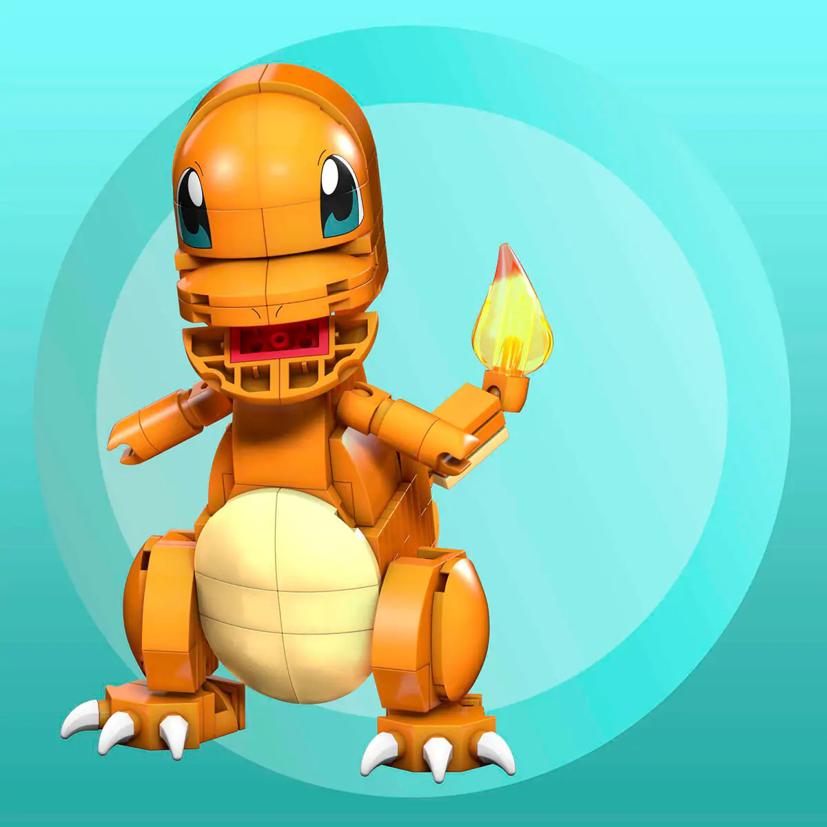 Pokémon Mega Construx Wonder Builders Construction Set Charmander 10 cm termékfotó