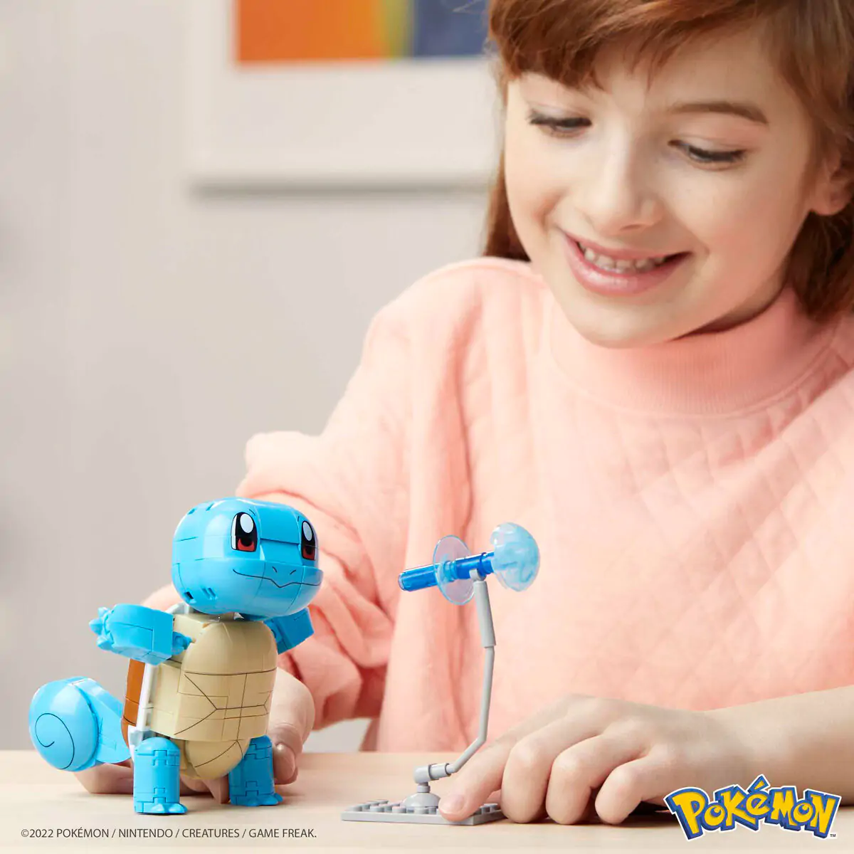 Pokémon Mega Construx Wonder Builders stavebná sada Squirtle 10 cm termékfotó