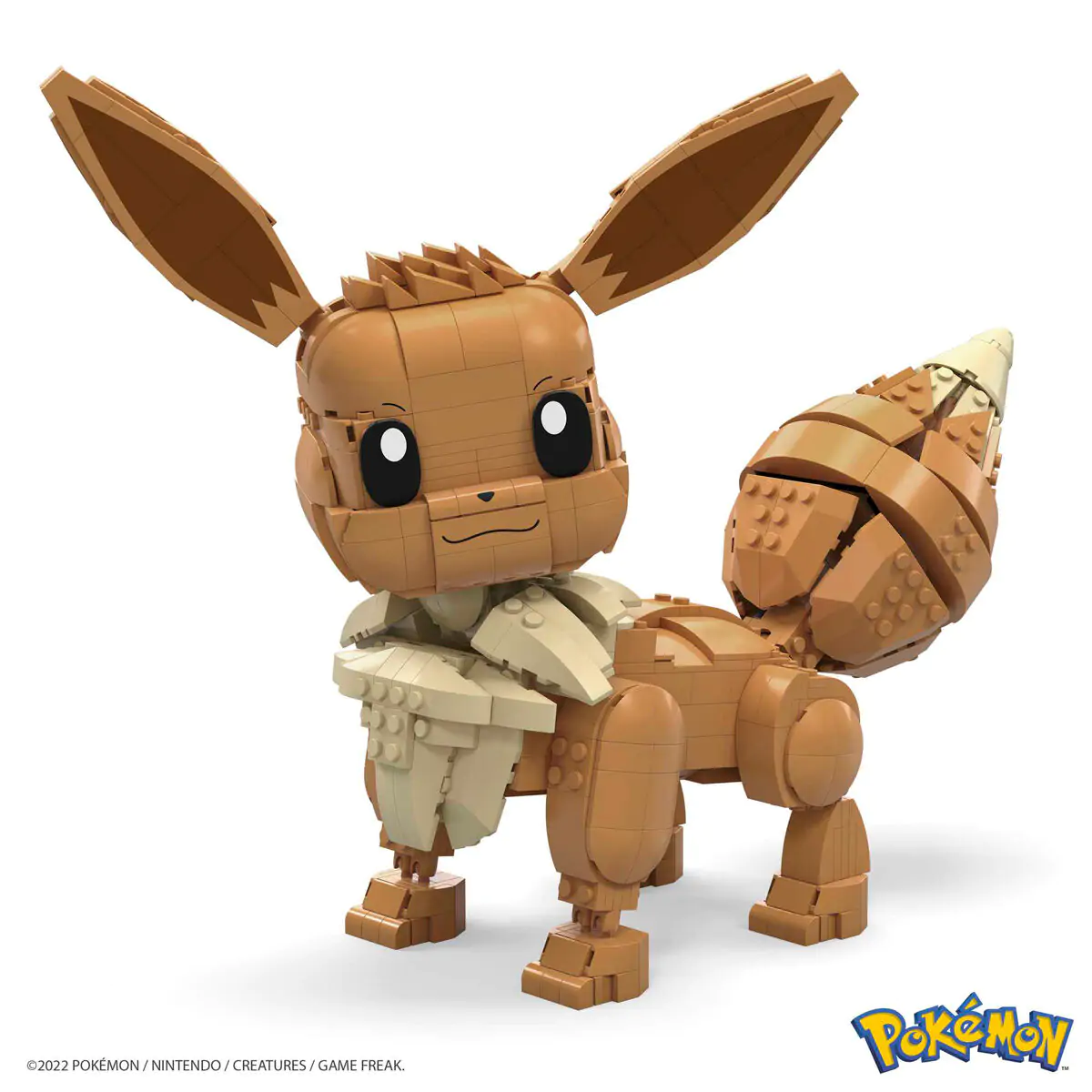 Pokémon Mega Construx Wonder Builders Construction Set Jumbo Eevee 29 cm termékfotó