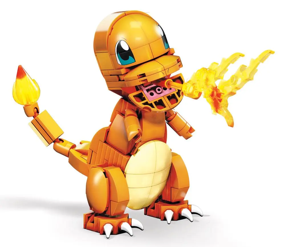 Pokémon Mega Construx Wonder Builders Construction Set Charmander 10 cm termékfotó