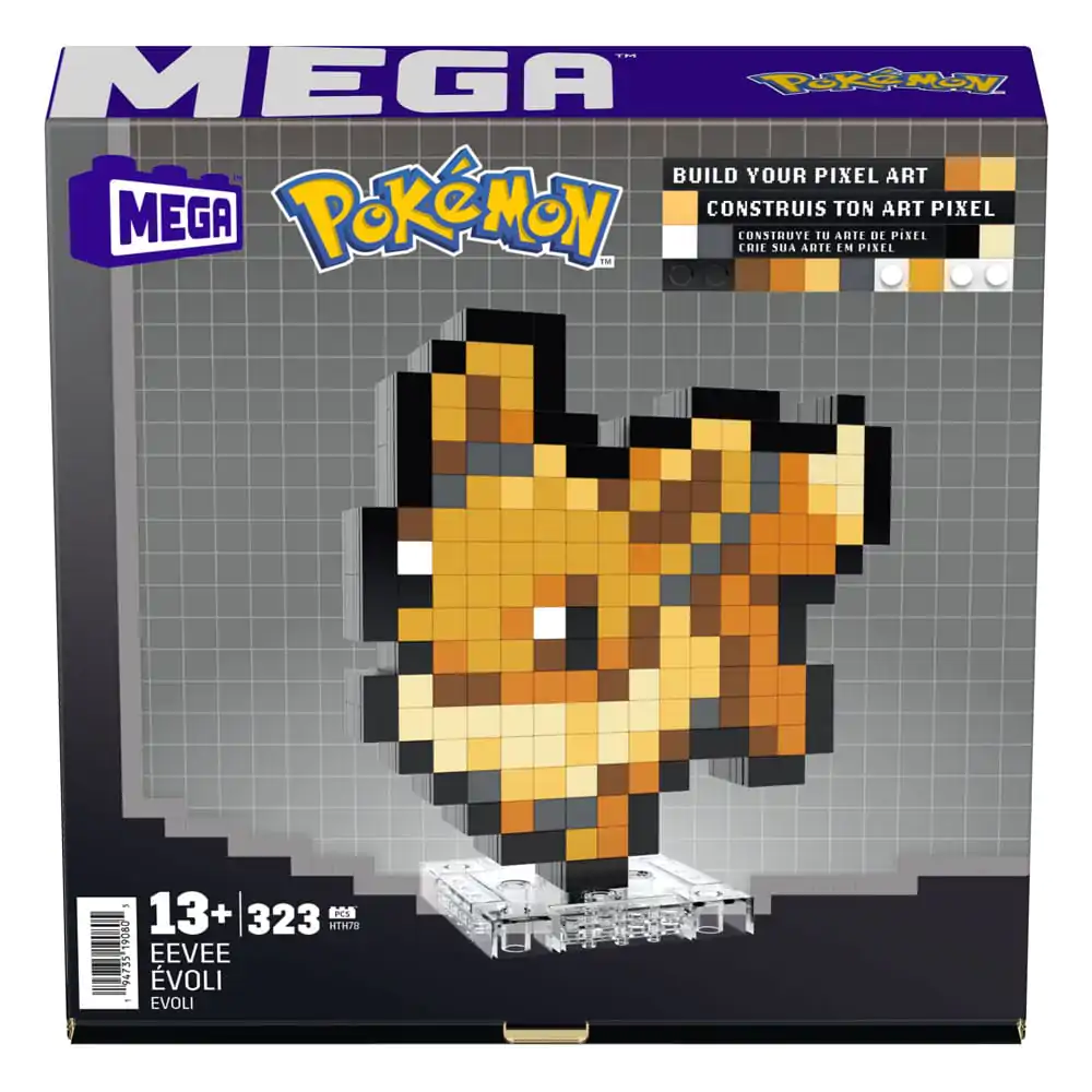 Pokémon MEGA Construction Set Eevee Pixel Art termékfotó