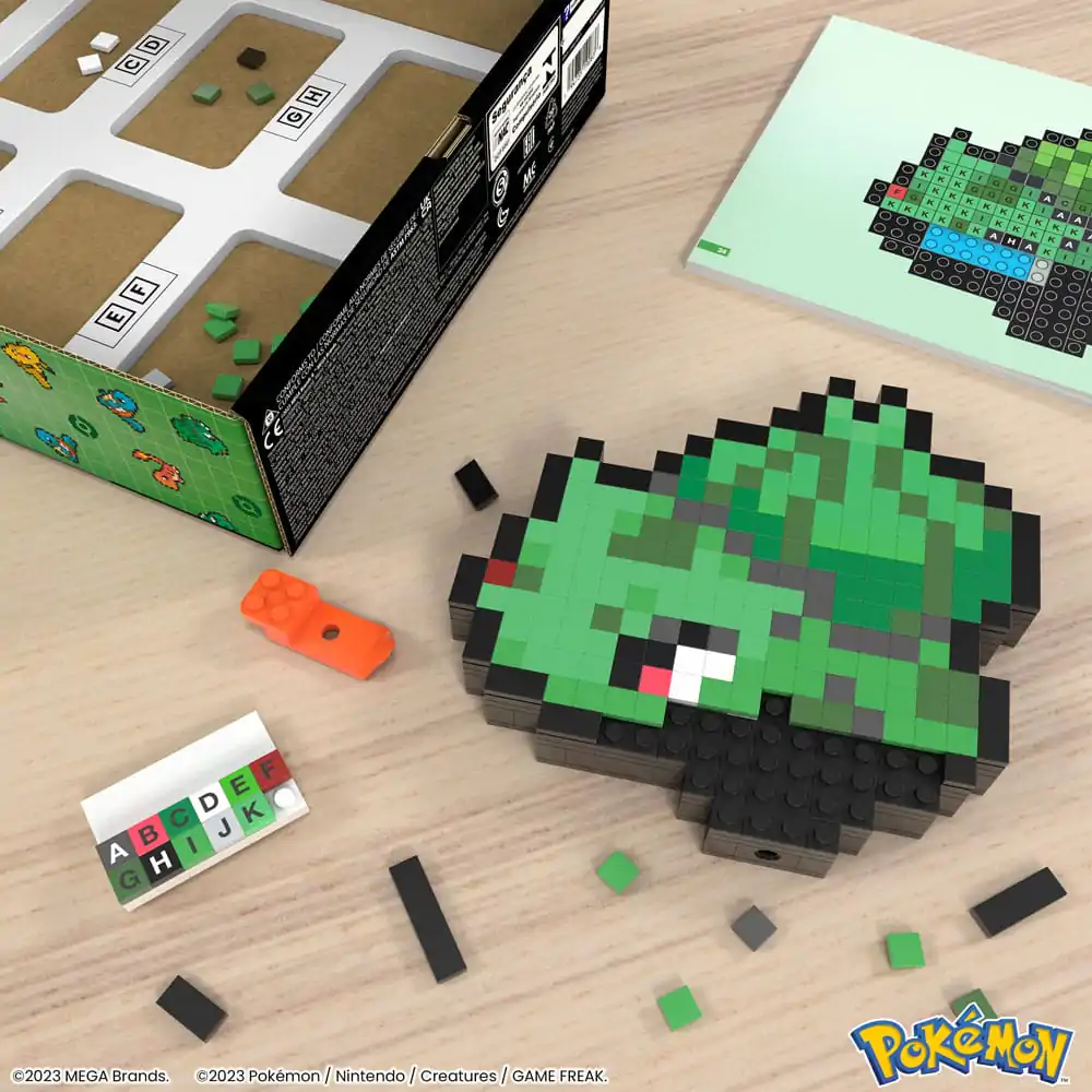 Pokémon MEGA stavebnica Bulbasaur Pixel Art termékfotó