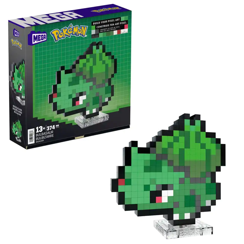 Pokémon MEGA stavebnica Bulbasaur Pixel Art termékfotó