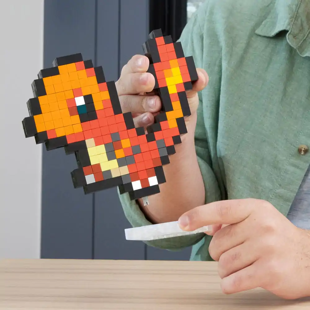 Pokémon MEGA Construction Set Charmander Pixel Art termékfotó