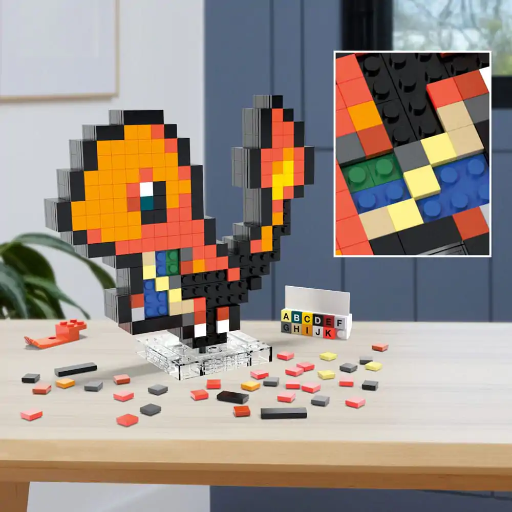 Pokémon MEGA Construction Set Charmander Pixel Art termékfotó