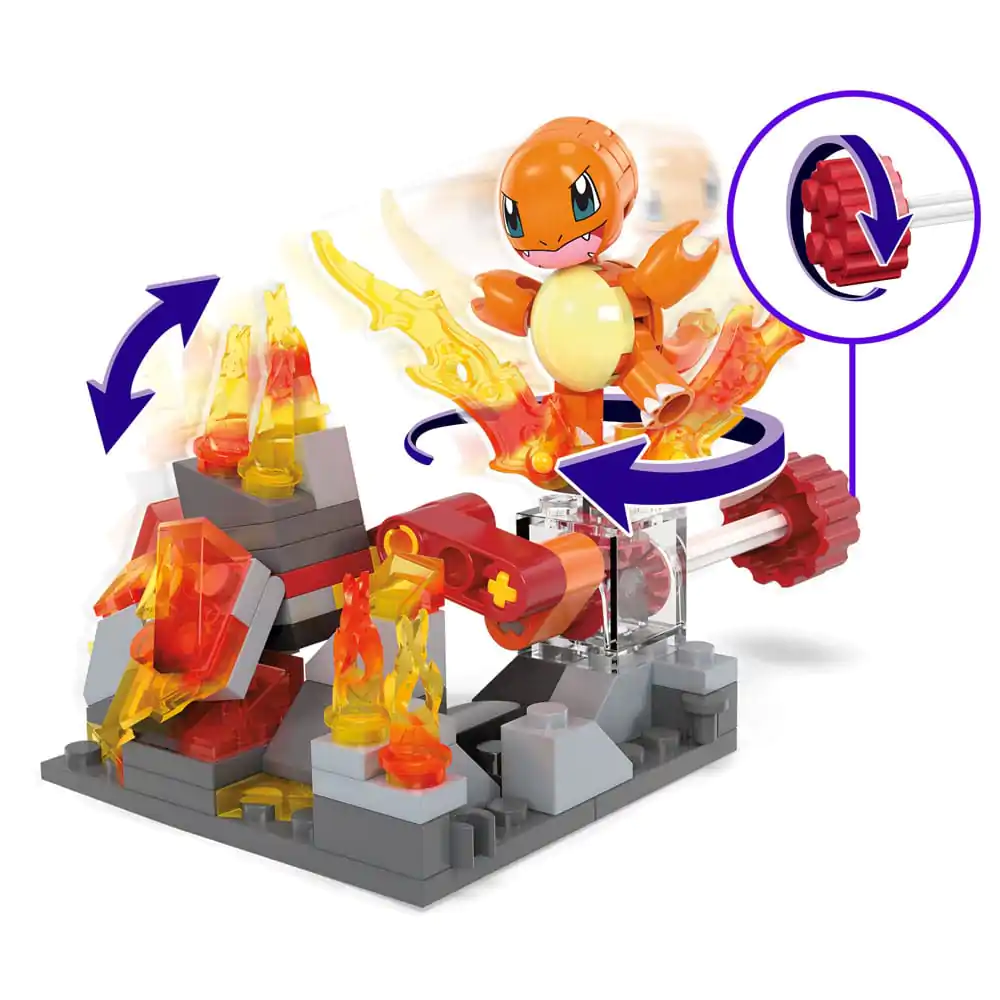 Pokémon MEGA stavebnica Charmander's Fire-Type Spin termékfotó