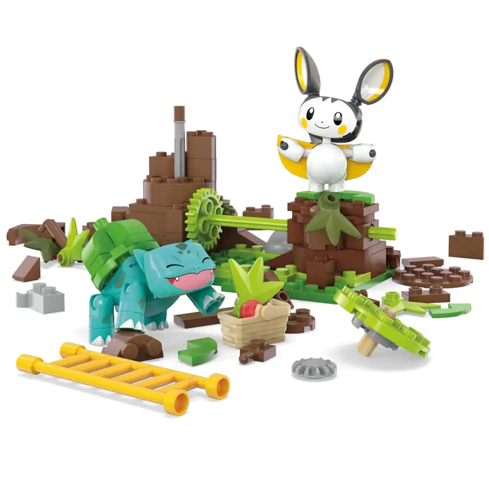 Pokémon MEGA Construction Set Emolga And Bulbasaur's Charming Woods termékfotó