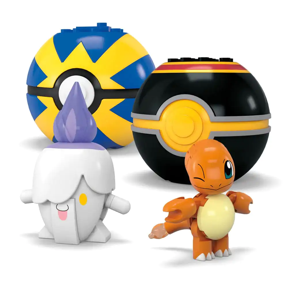 Pokémon MEGA Construction Set Fire-Type Trainer Team  - 25 cm termékfotó