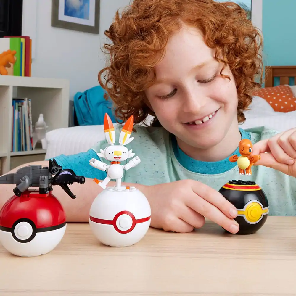 Pokémon MEGA Construction Set Fire-Type Trainer Team  - 25 cm termékfotó