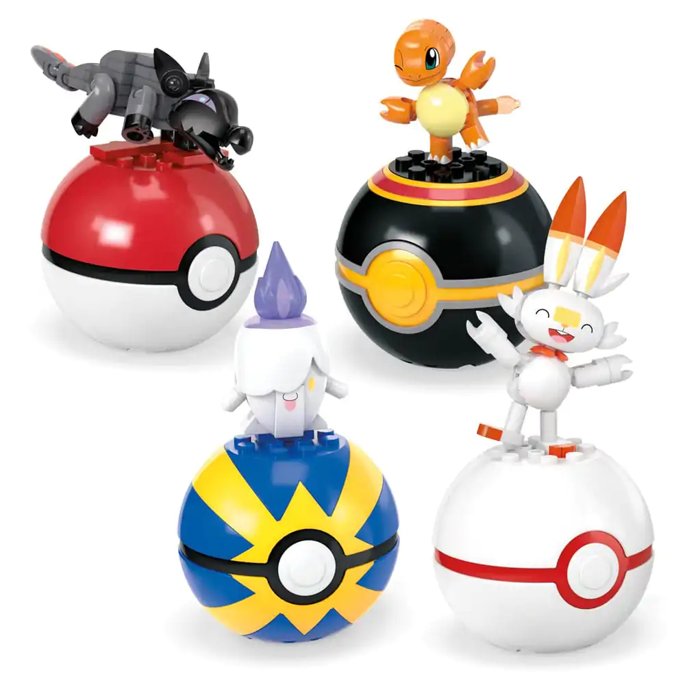 Pokémon MEGA Construction Set Fire-Type Trainer Team  - 25 cm termékfotó