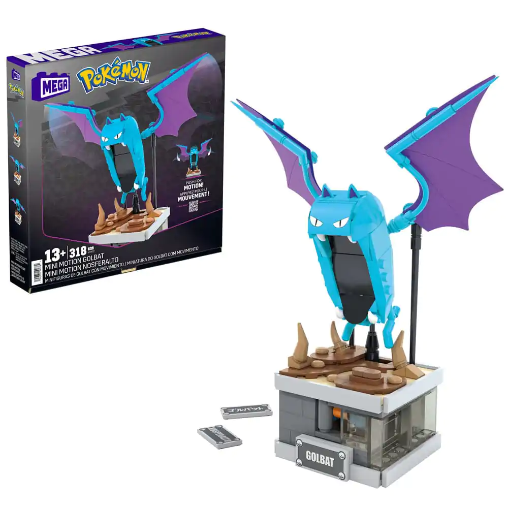 Pokémon MEGA stavebná sada Mini Motion Golbat termékfotó