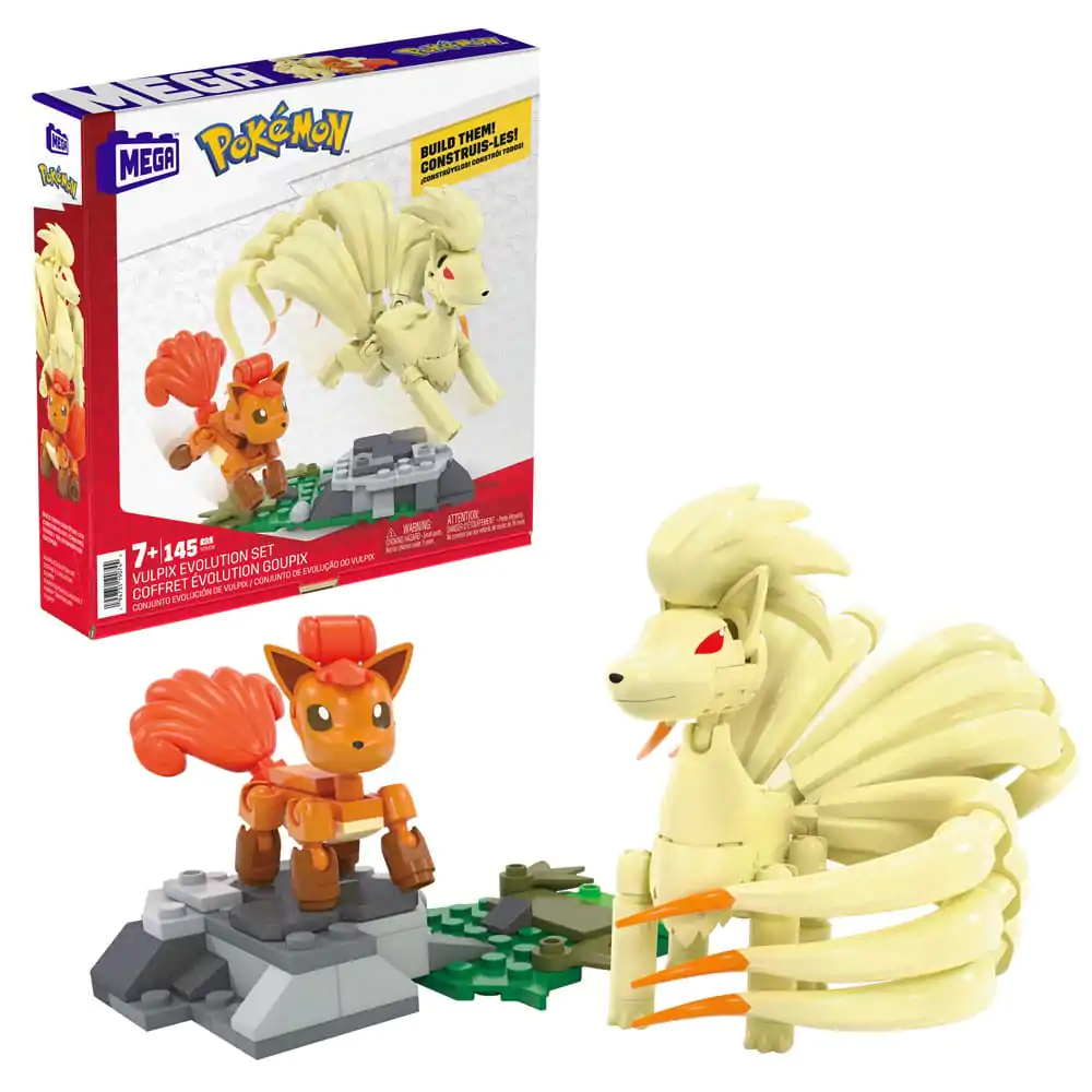 Pokémon MEGA stavebnica Vulpix Evolution produktová fotografia