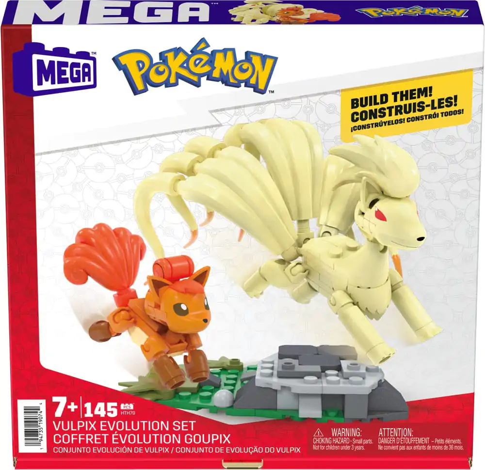 Pokémon MEGA stavebnica Vulpix Evolution produktová fotografia