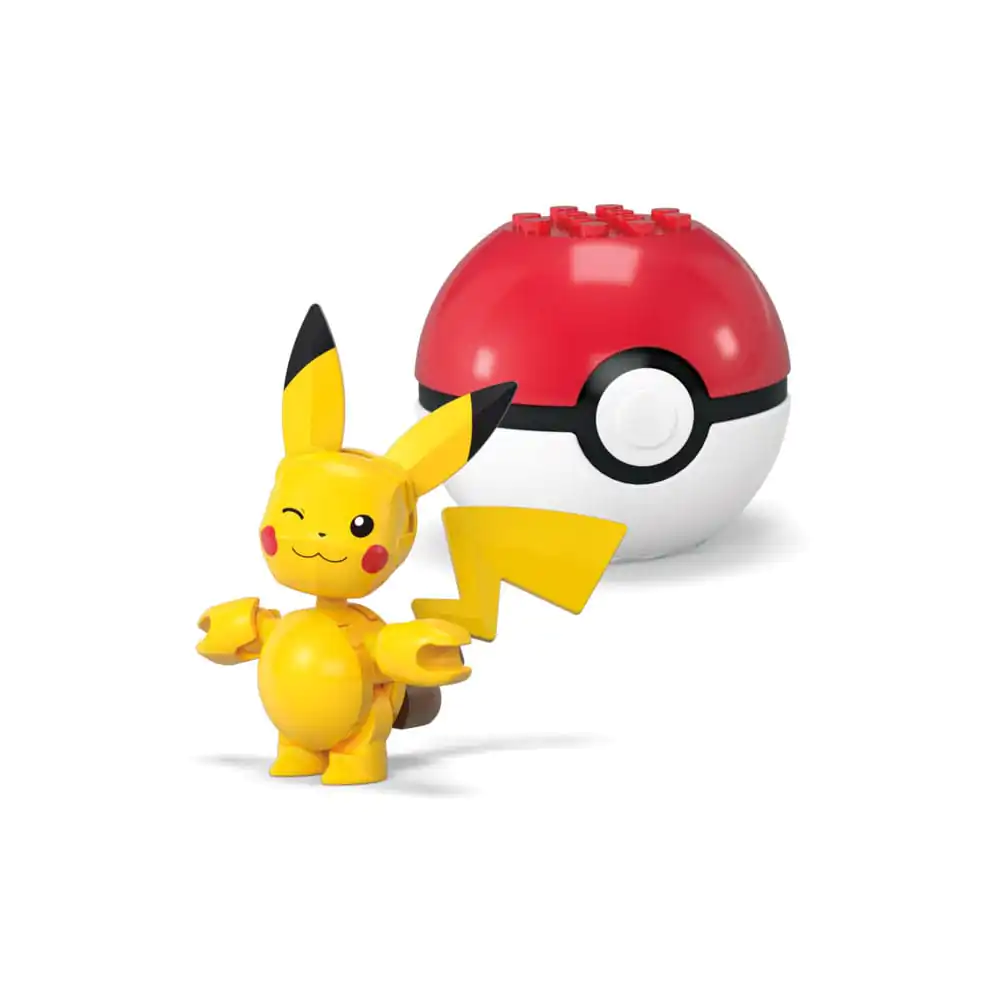 Pokémon MEGA Construction Set Poké Ball Collection: Pikachu & DittoPokémon MEGA stavebnica Poké Ball kolekcia: Pikachu & Ditto produktová fotografia